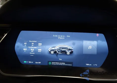 2015 Tesla Model S 70D/85D/P85D из США, поврежденный, VIN 5YJSA1S25FF086037